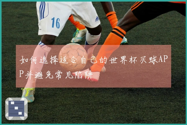 如何选择适合自己的世界杯买球APP并避免常见陷阱