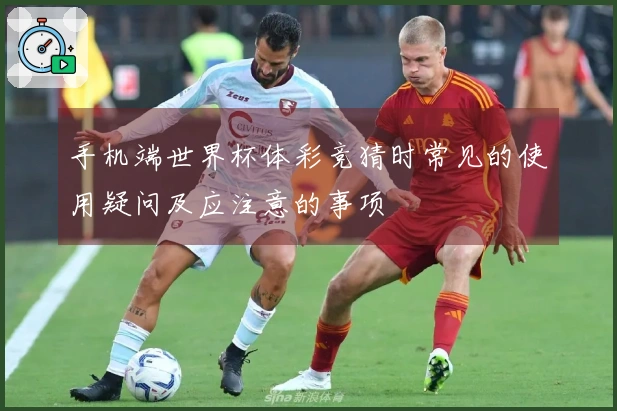 手机端世界杯体彩竞猜时常见的使用疑问及应注意的事项