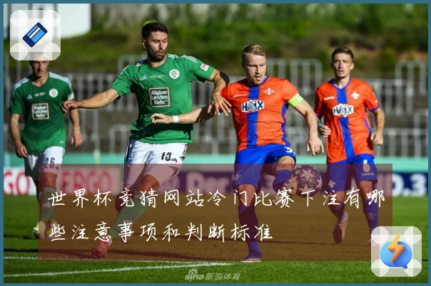 世界杯竞猜网站冷门比赛下注有哪些注意事项和判断标准