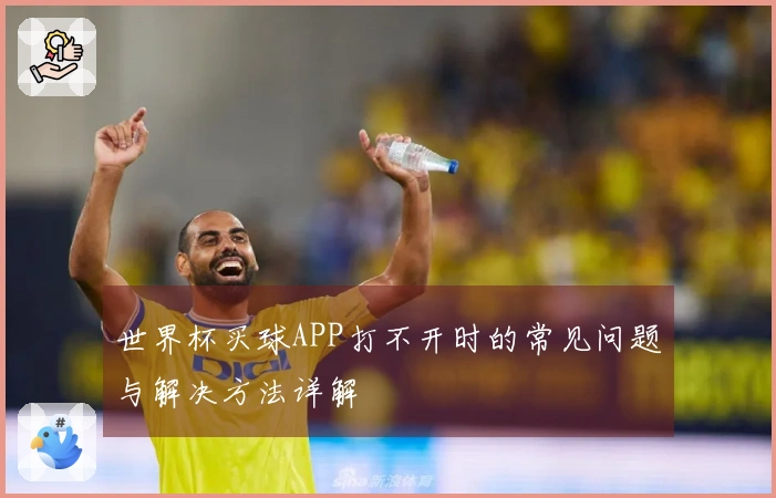 世界杯买球APP打不开时的常见问题与解决方法详解